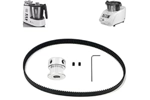3DREMOTE Courroie + Engrenage Pour Robot Monsieur Cuisine Connect/Plus/Smart Silvercrest LIDL
