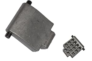 GÜDE GH2500 Gegenplatte (ohne Vertiefung) für Gartenhäcksler - ebenfalls passend für EINHELL WOLF TOP CRAFT, MAX BAHR, ATIKA, FLORABEST, GRIZZLY, Budget, Einhell, Asgatec, Homebase