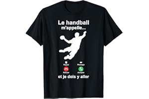 Sport Handballeurs Joueur De Handball Le Handball M'Appelle T-Shirt
