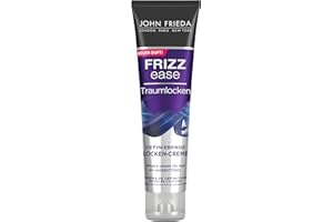 John Frieda Crema definitiva para rizos – de la serie Frizz Ease Dream Locken – para rizos flexibles y definidos sin encrespamiento – con aceite de rosa mosqueta – Contenido: 150 ml