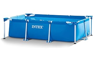 3in1 Set Gartenpool 260 x 160 x 65cm Pool mit Filterpumpe INTEX