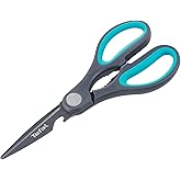 Tefal K12241 Fresh Kitchen 3'&uuml; 1 arada Mutfak Makası | Paslanmaz &Ccedil;elik + Titanyum Takviyeli Yapışmaz Kaplama | Ergonomik Sap 