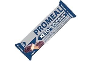 Volchem Promeal Keto, Barretta Proteica Ketogenica, con Vitamine e Minerali, Senza Grassi Idrogenati, Conservanti e con Pochi Zuccheri, Scatola da 30 Barrette, Gusto Cocco, 1050 g