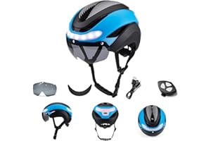 JOYYKO Casco da bicicletta, adatto per adulti e bambini per la guida