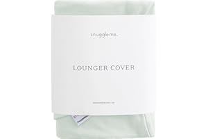Snuggle Me® Housse pour Coussin Nid d'ange Bébé - Housse pour Coussin Bébé 100% Coton Biologique Haut de Gamme, Lavable en Machine et Moelleuse comme du Beurre (Sage)