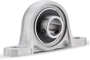 ANGGREK KP08 Kugellager Lagerbock, 8mm Lagers Block Stehlager mit Welle Stehlager Center Mounted Support Stehlagereinheit Kugellager