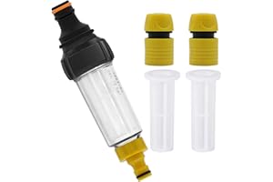 RHBHY Reforung Set di Filtro per l’Acqua per Idropulitrice Filtro Ingresso Acqua Idropulitrice da 3/4 Pollici (Pacchetto 1)