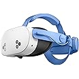 ANNAPRO Battery Head Strap Compatible with Meta Quest 3, Elite Strap with 6500mAh Battery for Oculus/Meta Quest 3 Accessories, Enhance Comfort and Extend Playtime (Blue)