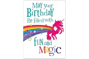 DANILO PROMOTIONS LTD Danilo Promotions Limited Officially Licensed Brightside Birthday Card for Women, Sister, Mum and Daughter, Filled With Fun and Magic - Perfect For Birthday Expressions,Multi,172mm x 124mm