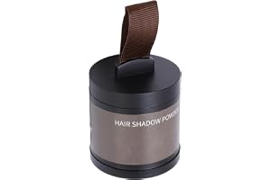 TARSHYRY Hårlinjepulver för Kvinnor och Män, Root Touch Up Hårfärg för grå Täckning, Bald Spot Concealer & Hårrotsfyllmedel, 24-timmars Vattentätt Hårfärgspulver (Med