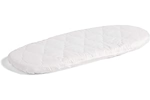 Mamas & Papas Moses Basket Mattress Protector, White