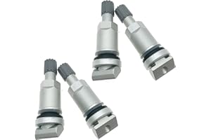 NIYATA 4 Pcs TPMS Valve Stem Replacements, Kit with Four Sensors, Tire Pressure Monitoring for Volvo, BMW, Land Rover, Honda & Hyundai