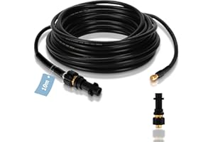 Eulenke Manguera de Limpieza de Tuberías de Alto Rendimiento para K2-K7 | 10m, 160 bar | Incluye 1 Adaptador | Juego de Limpieza de Tuberías de Alta Presión