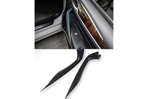 EULIMBQS Copri maniglia per portiera per BMW G30 G31 G38 F90, copri maniglia per portiera interna di ricambio per BMW Serie 5 2017-2022 (nero)