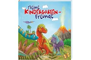 Meine Kindergarten-Freunde: Dinosaurier (Freundebuch für den Kindergarten und die Kita: Meine Kindergarten-Freunde für Mädchen und Jungen)
