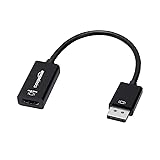 Amazon Basics DisplayPort to HDMI Adapter (4k@30Hz)