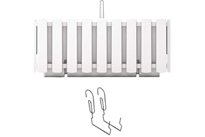 PROSPERPLAST Jardinera para balcón BOARDEE FENCYCASE W, dimensiones (mm) 380x180x162, color Blanco