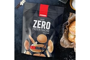 Prozis Zero Protein Pancake 900 gr - preparato pancake proteico, zero zuccheri. 26% proteine - Gusto Vaniglia