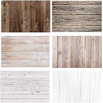 Selens 2-in-1 Fotohintergrund – 56 X 89 Cm, 3 Stück – Doppelseitig Mit Marmor, Holz, Zement, Ziegelstein – Für Food-Fotografie, Vlogs
