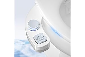 PENDEJATO Pulvérisateur Bidet Toilette WC - Non Électrique Accessoires De Toilette Japonaise - Buse Rétractable Avec 2 Angles De Jet（Anti-colmatage）- Pour Le Nettoyage Avant Et Arrière (Bleu)
