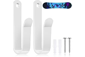 JYSNOW Väggfäste för skateboard, snowboard skateboard väggfäste, horisontell skateboard-vägghållare, för skateboardbrädor, lo