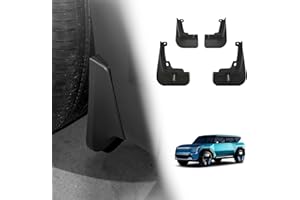 ‎BESTEVMOD BestEvMod Mud Flaps Splash Guards Kompatibel mit 2024 Kia EV9 Zubehör Splash Fender Winter Fahrzeug Sediment Schmutz Schutz Set von 4 Keine Notwendigkeit, Löcher zu Bohren