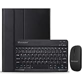 Microcase Huawei Matepad 11.5 inch Tablet Bluetooth Klavye ve Mouse + Standlı Kılıf - BKK6