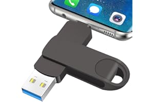 LZKNZT USB C Stick 512GB USB Stick USB C Dual 2 in 1 OTG USB C Speicherstick USB 512GB Wasserdicht USB-Sticks USB-A&Typ-C mit Schlüsselanhänger Memory Stick USB-C für Handy Android, PC, Tablet,Laptop