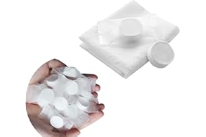 posionks Pièces Serviette Compressée Pièce Tissu Portable Jetables Serviettes Mini Serviette Douce Torchon Coton Absorbant pour La Maison De Beauté Salon Voyage Sports Activités De Plein Air