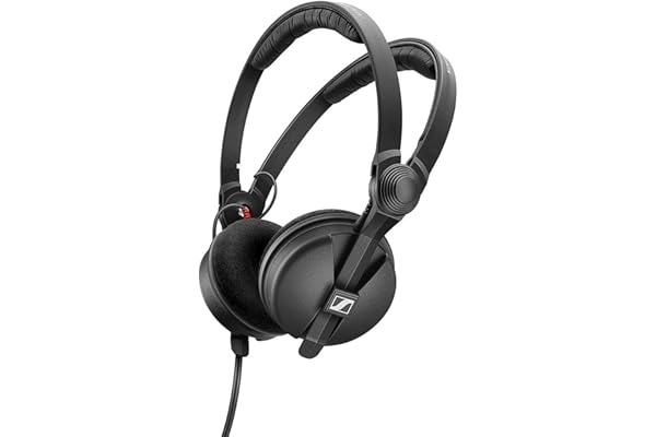 Sennheiser HD 25 Special Edition Casque Fermé | pour DJ et Monitoring | Possibilité d'Audition Unilatérale avec Capsule Rotative | Comprend un Étui de Transport et des Coussinets en Velours