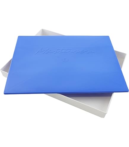 Palette De Table Gris Neutre Artnova - 38x30 Cm - Pour Peinture Acrylique, Huile Et Aquarelle - Avec Coins Amovibles