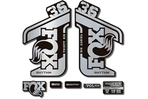 STAR SAM Adesivi compatibili con forcella bici Fox 36 Rhythm 2021