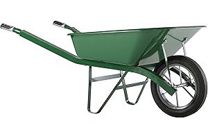 Brouette Haemmerlin Pro Select Bati Plus 100L Peinte Verte Roue Pleine -302334006