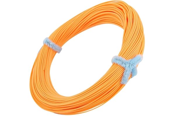 Zerone Viktning framåt flyta flugfiskelina, 30 m nylon WF 4/5/6/7/8 flugfiskelina kit, lämplig för bäck flodsjö