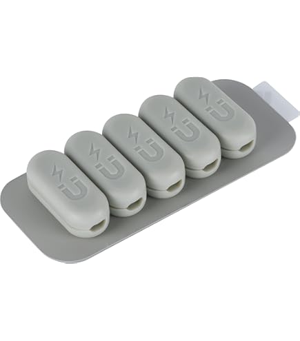 Clips Câbles, 12Pcs Organisateur Câble Magnetique Avec Auto Adhesifs Clips Rangement De Cable Noir 89038777