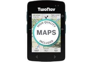 TwoNav Roc (32 Go) + Carte 5 Dalles de France IGN Top25, GPS de Sports avec écran 2,7 Pouces pour VTT, vélo, Gravel ou bikepacking