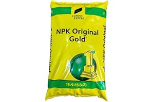 BERARDI | NPK Original Gold, Fertilizzante Complesso 15-9-15 con ISODUR, Azoto a Lenta Cessione (KG 10)