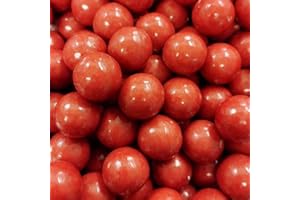 Zed Candy gumballs Bubblegum balls machine refill 500g bulk bag (Cherry, 500g)