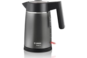 ‎BOSCH Bosch Hausgeräte TWK5P475 DesignLine Czajnik Elektryczny, 2400 W, 1,7 L, Szary