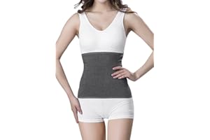JIAHG Winter Nierenwärmer Kaschmir Rückenwärmer Bauchwärmer Elastisch Taille Unterstützung Taille Wärmer Leibwärmer Taillen Beschützer Gürtel Band Lendenwärmer für Damen Frauen