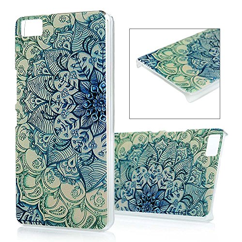Funda BQ AQUARIS M5  BQ AQUARIS M5 Carcasas   Lanveni Funda Ultrafina Elegante PC Rigida Anti-rasgu  e   Transparente Protective Case  Patr  n de Totem 