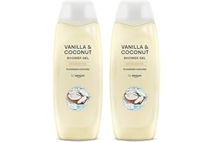 by Amazon Gel Doccia Vanilla e Cocco, 2 x 500ml