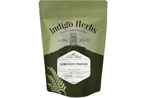 INDIGO HERBS Racine de Suma (Ginseng Brésilien) en poudre - 250g (Qualité assurée)