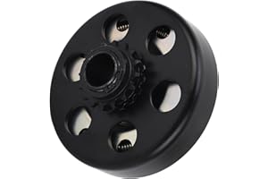 Yosoo Go-Kart-Fliehkraftkupplung, 20 mm Fliehkraftkupplung, 16 Zähne, Robuste Kupplung für 219 Ketten, 6,5 PS Motor, Mini-Bikes, Go-Karts