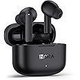1 Hora Earbuds Wireless Bluetooth 5.3 with Charging Case, Waterproof Earphones, Built in Mic Headset,Deep Bass Headphones Compatible with Smart Phone, Laptop, Tablet