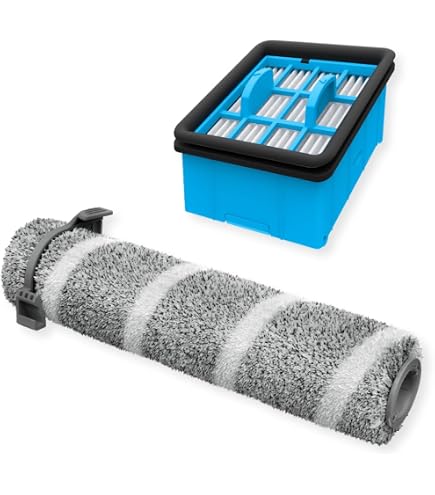 BISSELL Kit Accessori SpinWave + Vac: Panni Lavabili E Filtro Ricambio Per Serie 3885, 3893, 3898