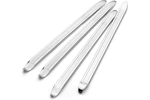 Intckwan 4 Piezas Palanca de Neumáticos, 30cm Palanca de Neumáticos de Bicicleta, Palanca de Neumáticos de Acero, Herramienta De Montaje de Neumáticos para Moto, Bicicleta, Coche, Scooter