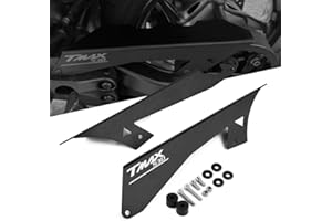 BXMOTO Moto CNC Alluminio Copertura Cintura per T-MAX TMAX530 TMAX 530 SX DX 2017 2018 2019