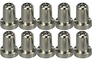 RIVERWELD PT-31 LG-40 pieces de rechange plasma buse de coupe étendues 18866L Plaqué nickel Pour torche plasma CUT-50 40 CT-312 10pk
