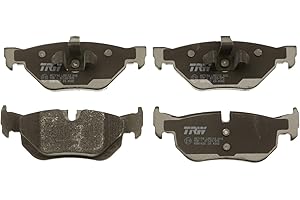TRW GDB1626 Bremsbelagsatz 4-Teilig für BMW 1 (E87) 2003-2013 Hinterachse und Andere Fahrzeuge